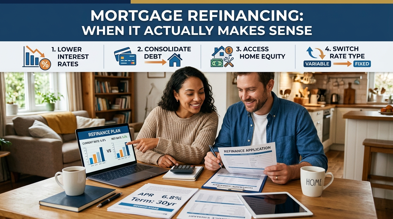 Mortgage Refinancing: When It Actually Makes Sense